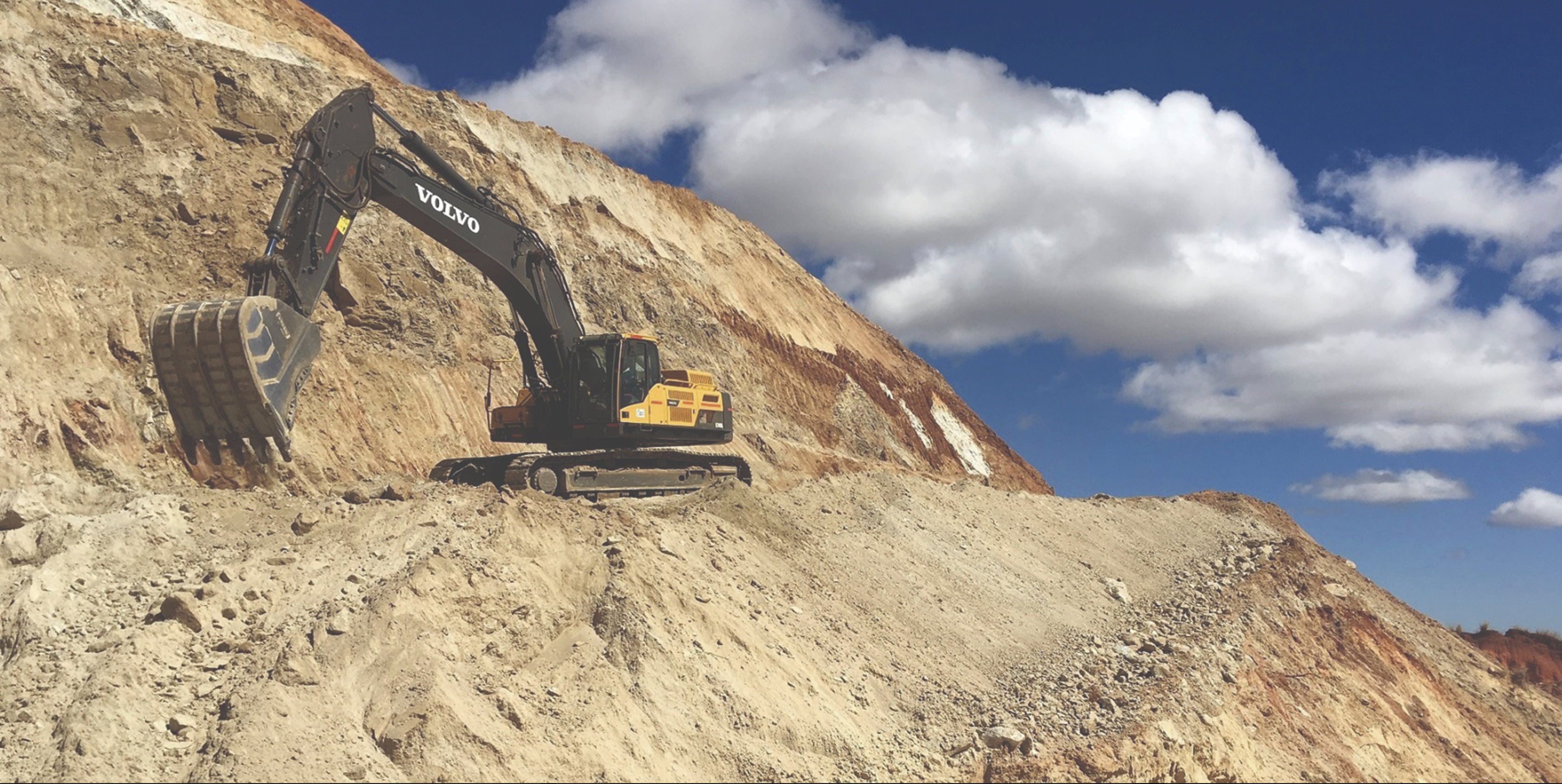 Chrome Mining Operations - Volvo Excavator