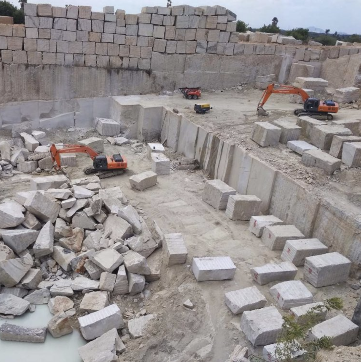 Ilmenite Mining Operations - Coastal Terrain